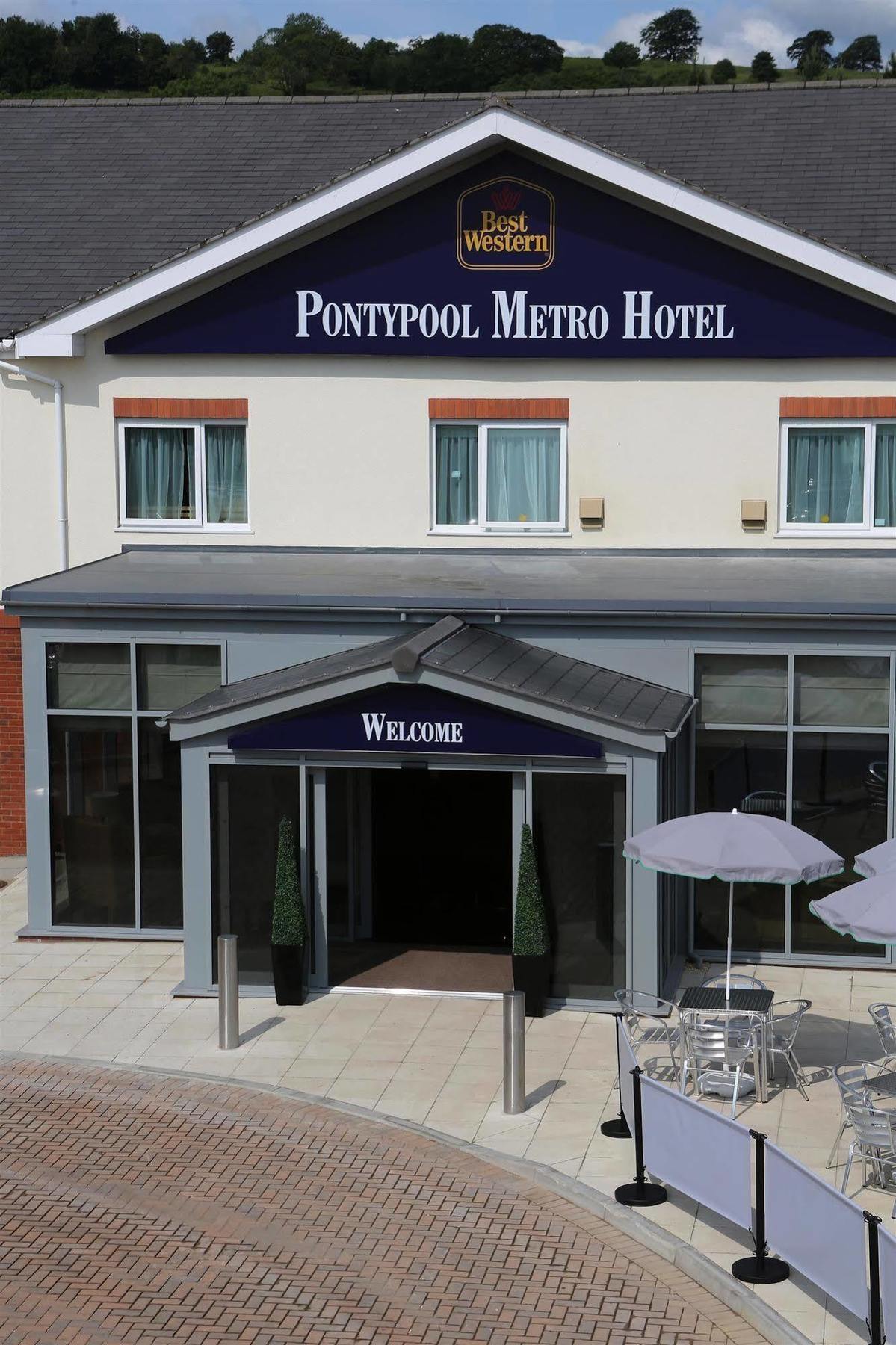 Best Western Pontypool Metro Hotel Exterior foto