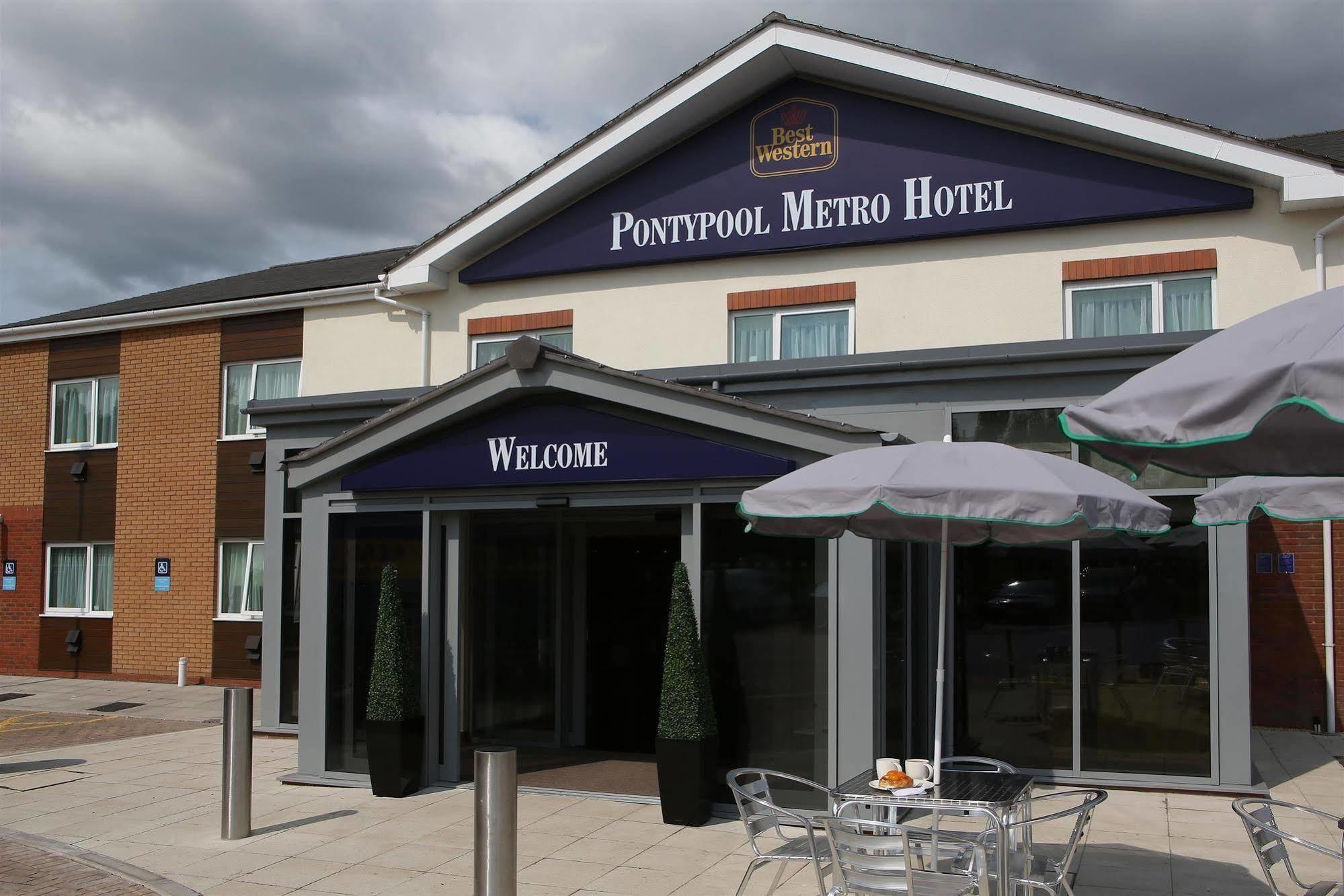 Best Western Pontypool Metro Hotel Exterior foto