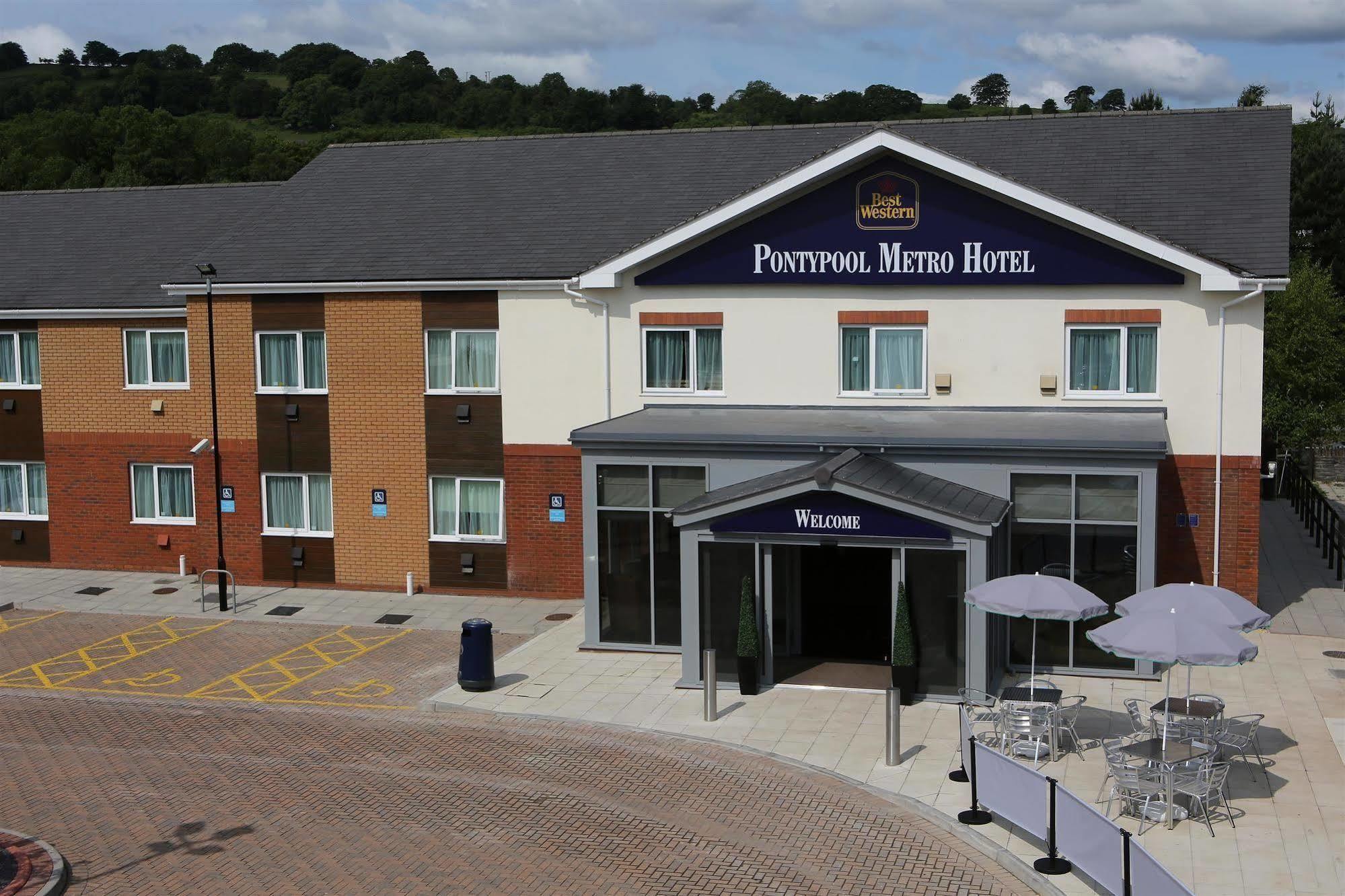 Best Western Pontypool Metro Hotel Exterior foto